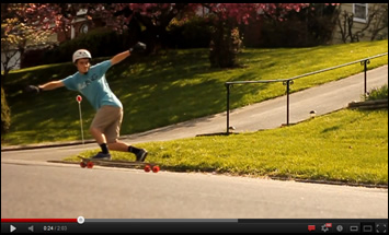 Longboarding video