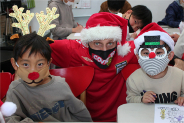 3Lions Christmas 2019 Button